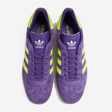 purple Adidas shoes men's